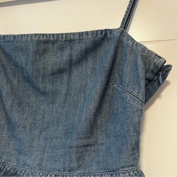 Guess | Denim Y2K Babydoll Top - Picture 3 of 16